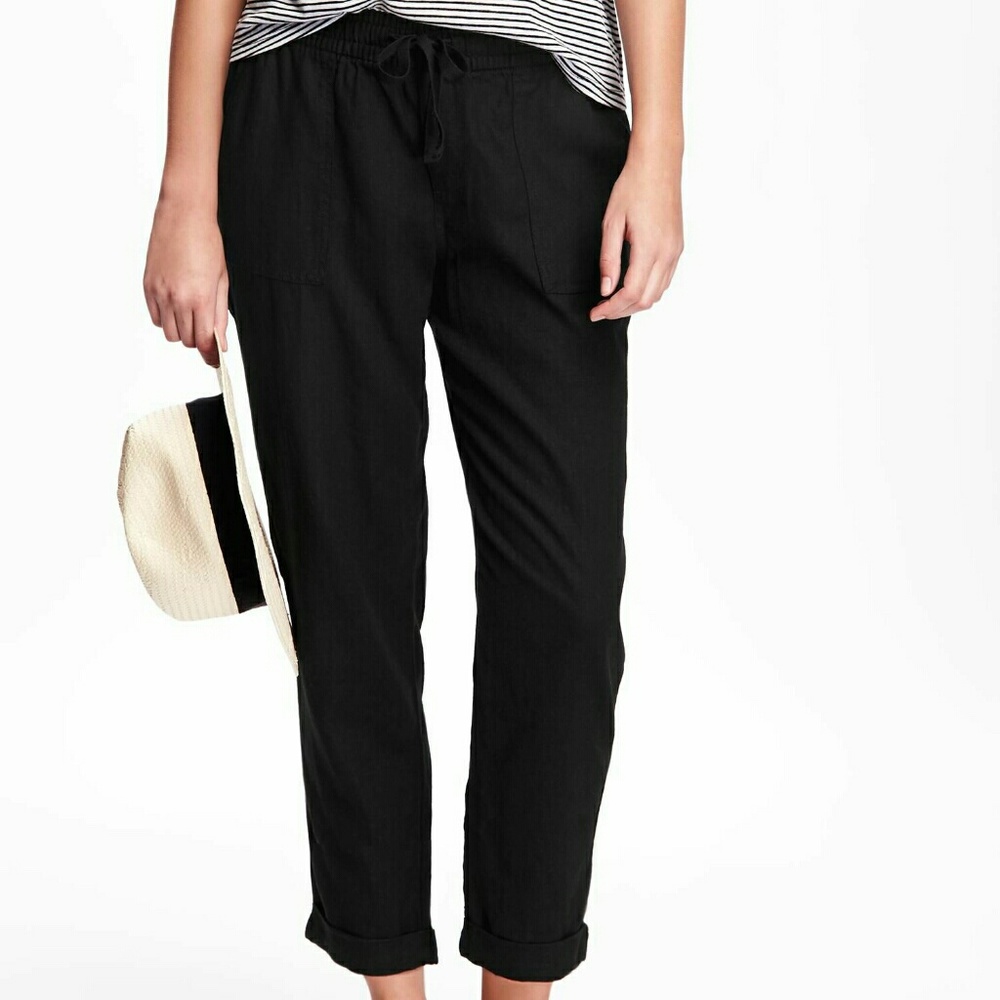 Old Navy Linen Blend Pants Bundle